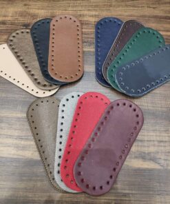 Πάτος δερματίνης για πλεκτή τσάντα οβάλ 20x8,5cm