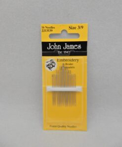 John James JJ13539 Needles Sharps Longues