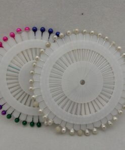 Καρφίτσες με κεφάλι σε άσπρο χρώμα