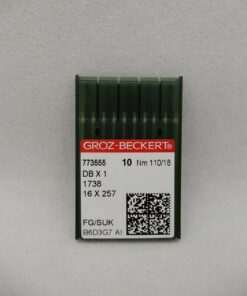 Επαγγελματικές βελόνες ραπτομηχανής GROZ-BECKERT DB x 1 110/18