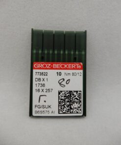 Επαγγελματικές βελόνες ραπτομηχανής GROZ-BECKERT DB x 1 80/12