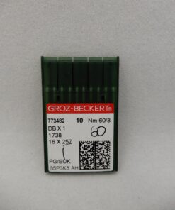 Επαγγελματικές βελόνες ραπτομηχανής GROZ-BECKERT DB x 1 60/8