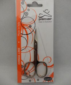 Ψαλίδι Ραπτικής Κεντήματος Μανικιούρ με ίσια μύτη Premax Ιταλίας μεταλλικό 10cm/4"