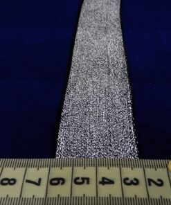 Alternative view of Λάστιχο πλακέ ασημί