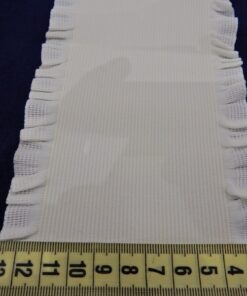 Λάστιχο διακοσμητικό άσπρο 11cm