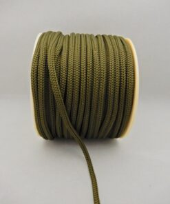 Πολυεστερικό χακί κορδόνι σε καρούλι 50m