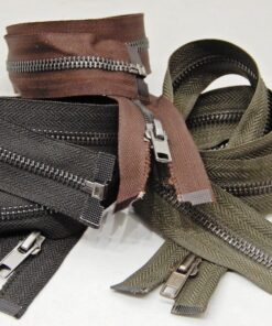 Φερμουάρ black nickel-αντικέ (διαχωριζόμενο)