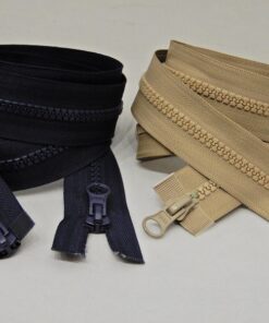 Φερμουάρ κοκκάλινο 2way (με 2 οδηγούς)