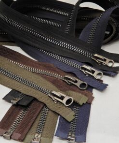 Φερμουάρ black nickel No 8 (διαχωριζόμενο)