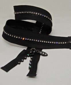 Φερμουάρ με στράς 65cm