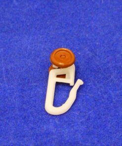 Πλαστικά γαντζάκια τύπου παραμάνα με ροδάκι μεγάλο