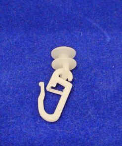 Πλαστικά γαντζάκια τύπου παραμάνα με ράουλο