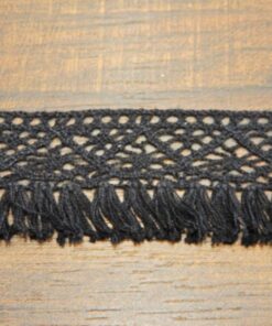 Δαντέλα βαμβακερή με κροσσάκι 3cm κωδ.1