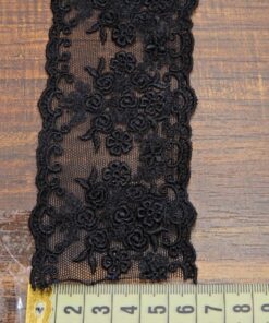 Alternative view of Δαντέλα βαμβακερή για ρούχα ατραντέ 6cm κωδ.2