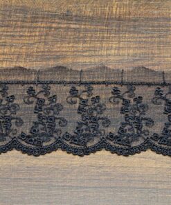 Δαντέλα βαμβακερή με τούλι για ρούχα 6cm κωδ.8