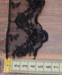 Alternative view of Δαντέλα βαμβακερή με τούλι για ρούχα 6cm κωδ.10