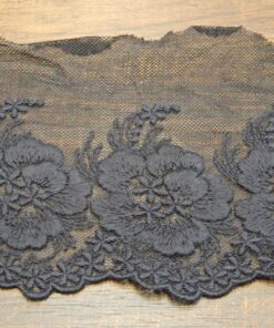 Δαντέλα βαμβακερή με τούλι για ρούχα 11cm κωδ.12