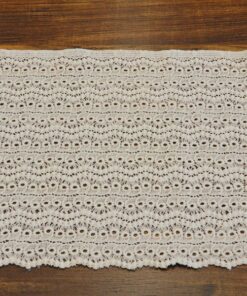 Δαντέλα βαμβακερή 23cm κωδ.20