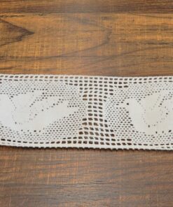 Δαντέλα βαμβακερή ατραντέ 8cm κωδ.21