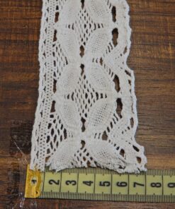 Alternative view of Δαντέλα βαμβακερή 7cm κωδ.24