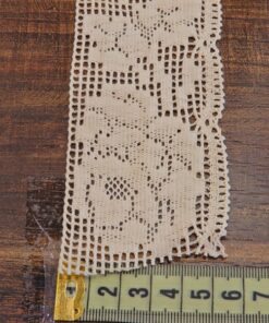 Alternative view of Δαντέλα βαμβακερή 5,5cm κωδ.33