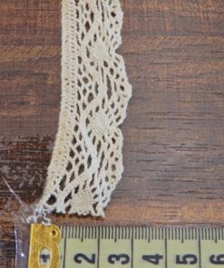 Alternative view of Δαντέλα βαμβακερή 2cm κωδ.36