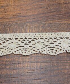 Δαντέλα βαμβακερή 2cm κωδ.36