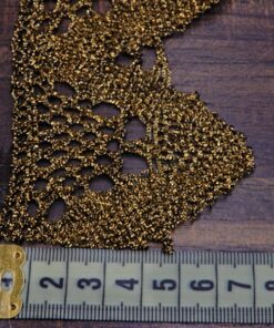 Alternative view of Δαντέλα χρυσοκλωστή 7cm κωδ.56