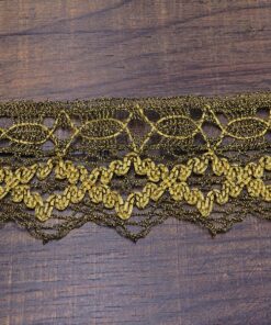 Δαντέλα χρυσοκλωστή 6cm κωδ.57