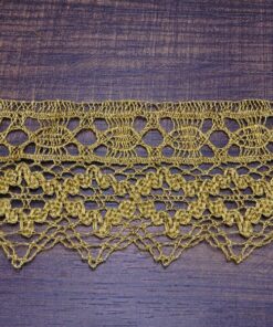 Δαντέλα χρυσοκλωστή 6cm κωδ.58