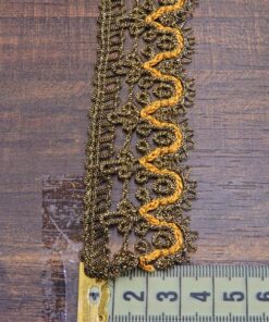 Alternative view of Δαντέλα χρυσοκλωστή 3cm κωδ.59