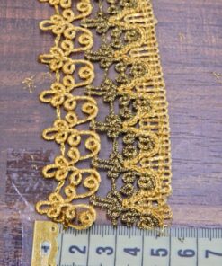 Alternative view of Δαντέλα χρυσοκλωστή 5cm κωδ.60