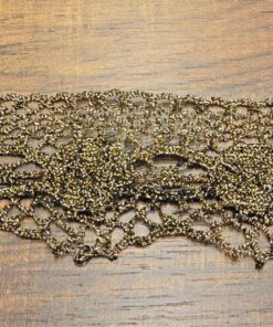 Δαντέλα χρυσοκλωστή 5cm κωδ.61