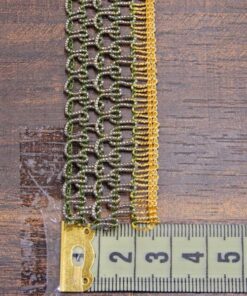 Alternative view of Δαντέλα χρυσοκλωστή 2,5cm κωδ.62