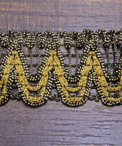 Δαντέλα χρυσοκλωστή 3cm κωδ.63