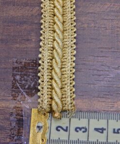 Alternative view of Τρέσα χρυσοκλωστή 2cm κωδ.65