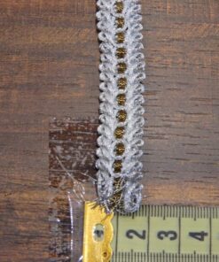 Alternative view of Τρέσα ασημοκλωστή 1.5cm κωδ.72