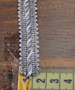 Alternative view of Τρέσα ασημοκλωστή 1.5cm κωδ.73