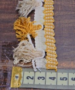 Alternative view of Κρόσσι με φουντάκι δίχρωμο 4cm κωδ.81