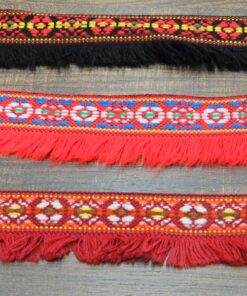 Alternative view of Τρέσα με κρόσσι για παραδοσιακές στολές 3cm