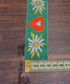 Alternative view of Τρέσα φλοράλ 3,5cm κωδ.118