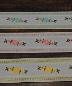 Τρέσα φλοράλ 3,5cm κωδ.119