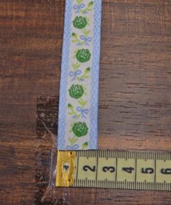 Alternative view of Τρέσα φλοράλ 2cm κωδ.120