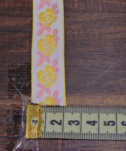 Alternative view of Τρέσα φλοράλ 2cm κωδ.122