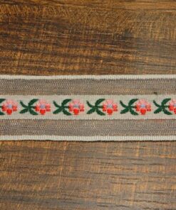 Τρέσα φλοράλ 3cm κωδ.123