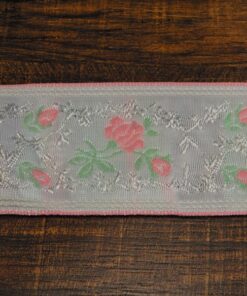 Τρέσα φλοράλ 5,5cm κωδ.124