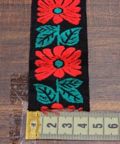 Alternative view of Τρέσα φλοράλ 4cm κωδ.126