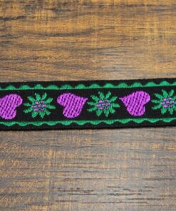 Τρέσα φλοράλ 2cm κωδ.127