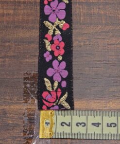 Alternative view of Τρέσα φλοράλ 2cm κωδ.130