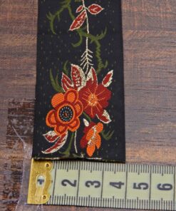 Alternative view of Τρέσα φλοράλ 4cm κωδ.131